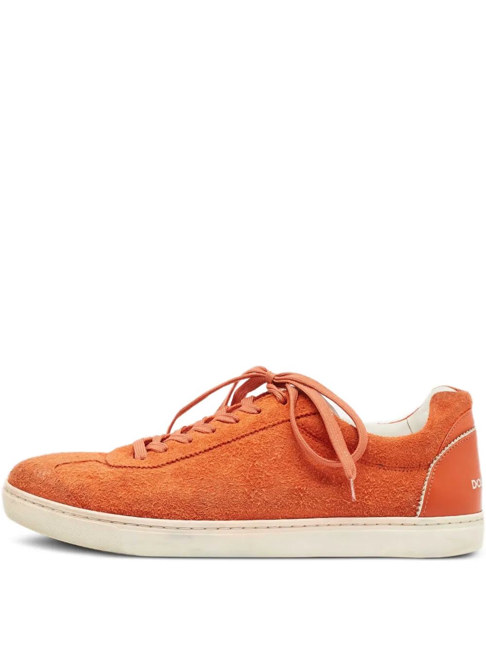 Dolce & Gabbana Pre-Owned suede sneakers - Arancione