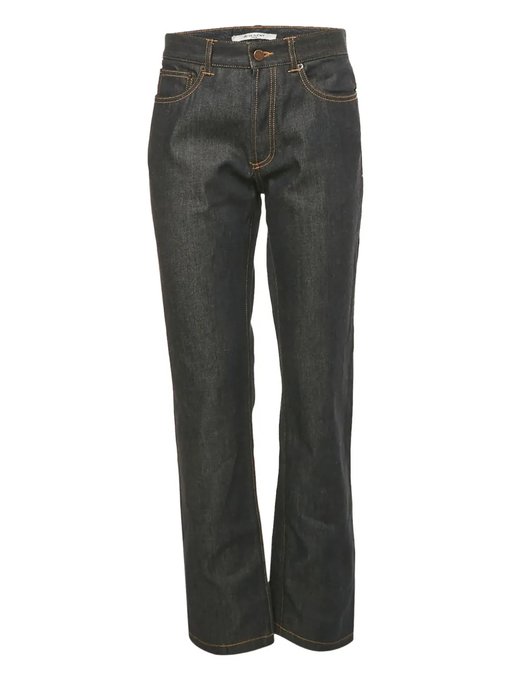 Givenchy Pre-Owned contrast-stitching jeans | Blue | Image 1