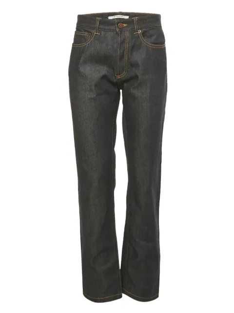 Givenchy Pre-Owned contrast-stitching jeans