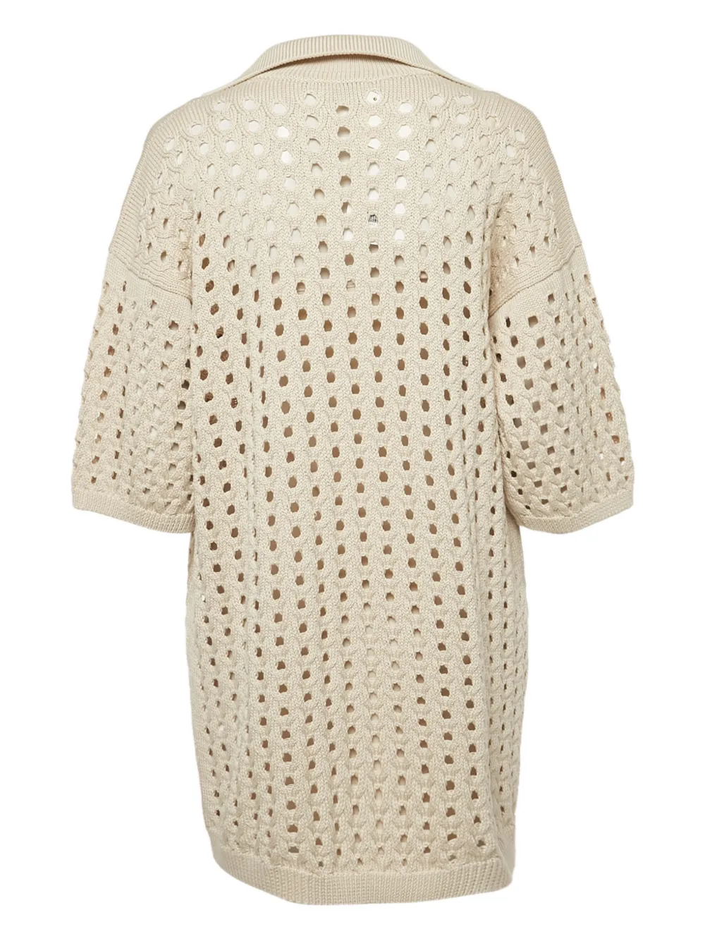 Max Mara Uitgesneden mini-jurk - Beige