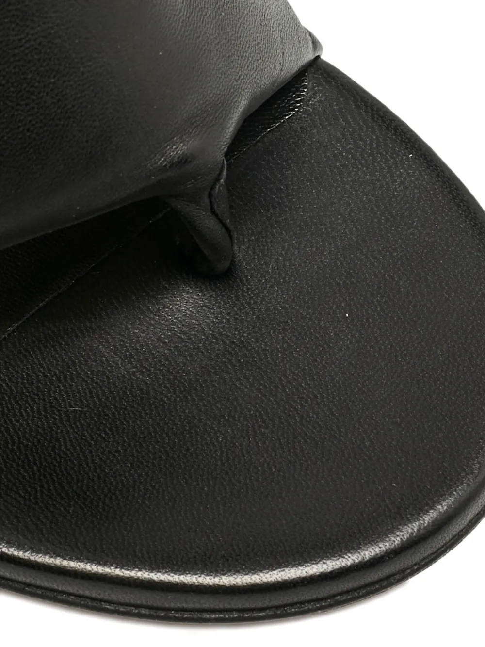 Proenza Schouler slant-wedge sandals - Zwart