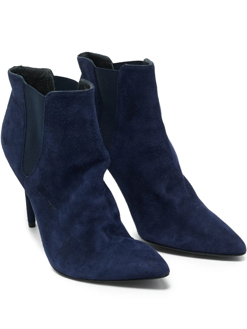 Stuart Weitzman bottines en daim à bout pointu | bleu | Image 1
