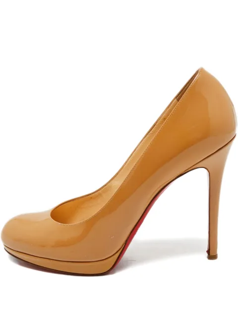 Christian Louboutin Pre-Owned New Simple patent leather pumps