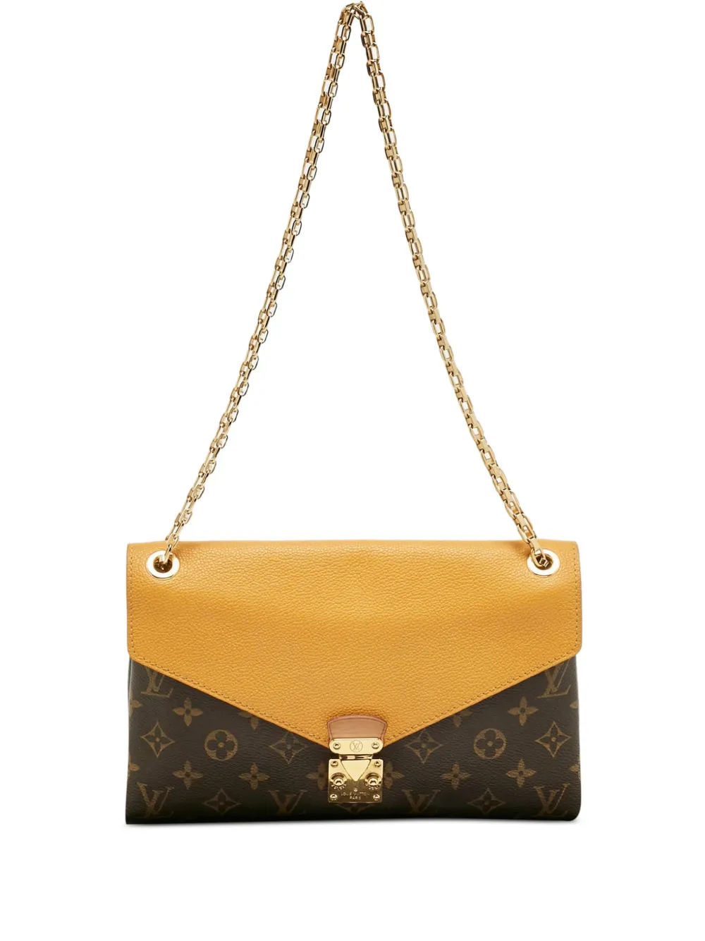 Louis Vuitton Pre-Owned 2014 Monogram chain shoulder bag - Marrone