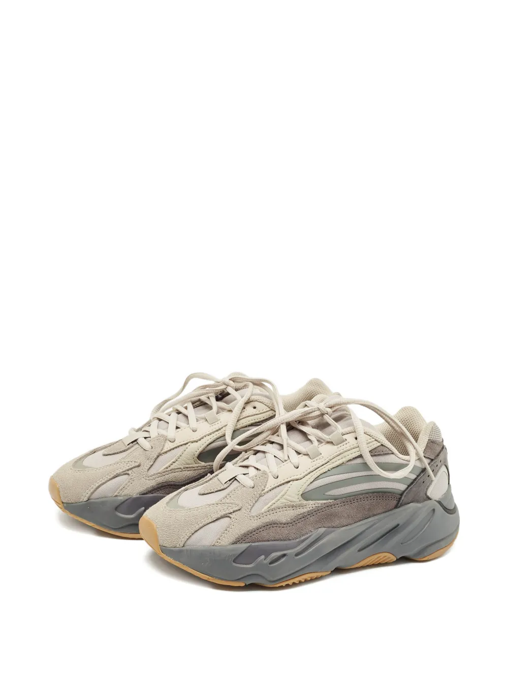 Adidas Yeezy Boost 700 V2 lace-up sneakers - Beige