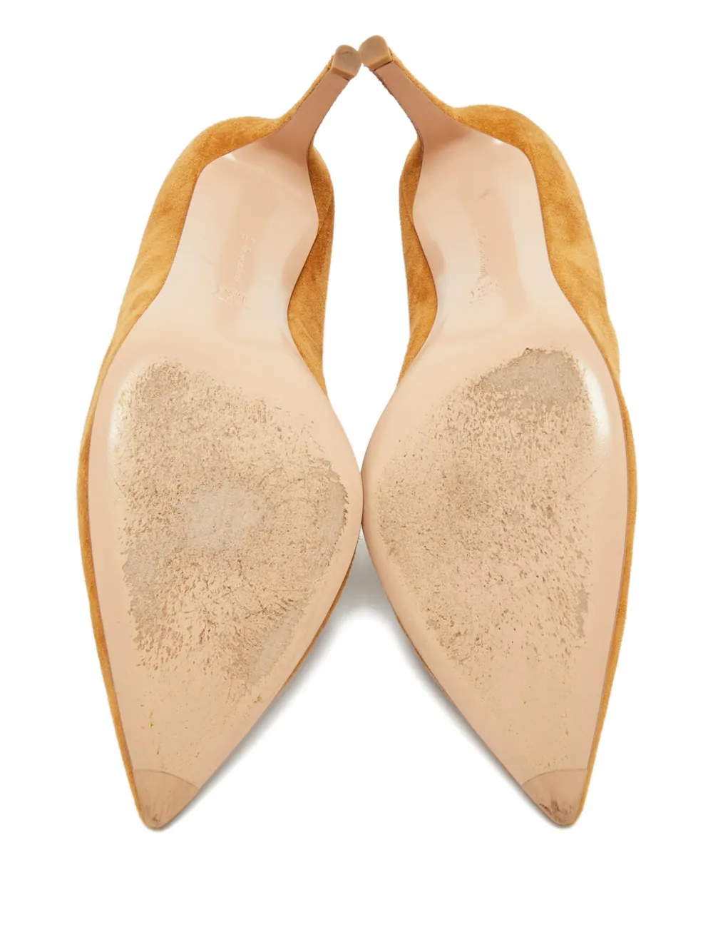 Gianvito Rossi suede pumps - Bruin