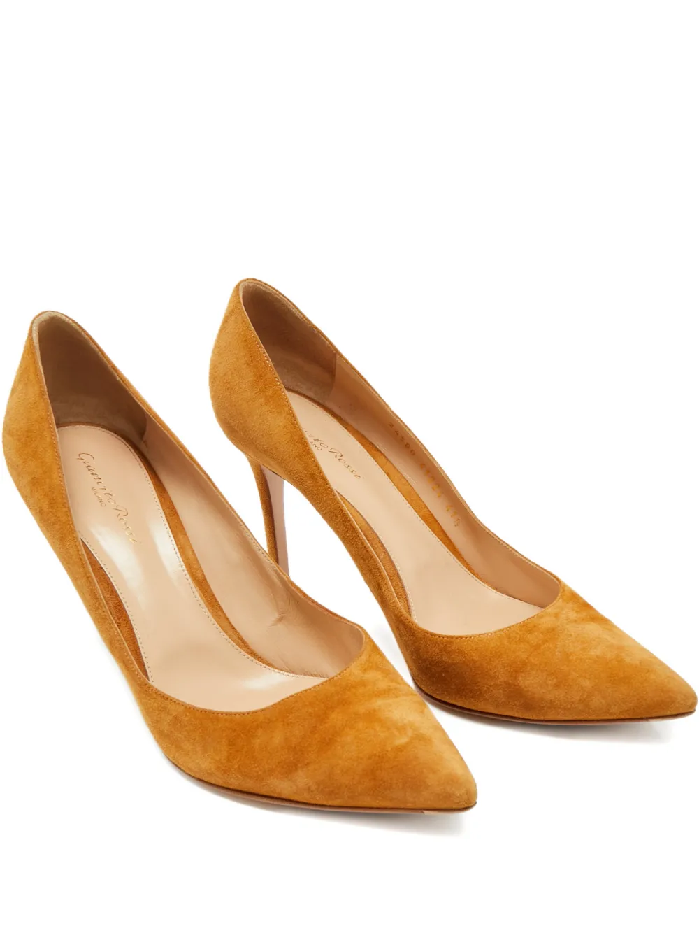 Gianvito Rossi suede pumps - Braun