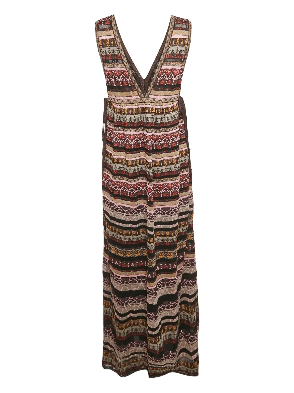Missoni Pre-Owned patterned maxi dress - Black