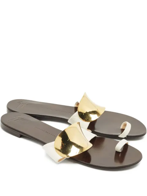 Giuseppe Zanotti Vintage sandalias con detalle de anillo