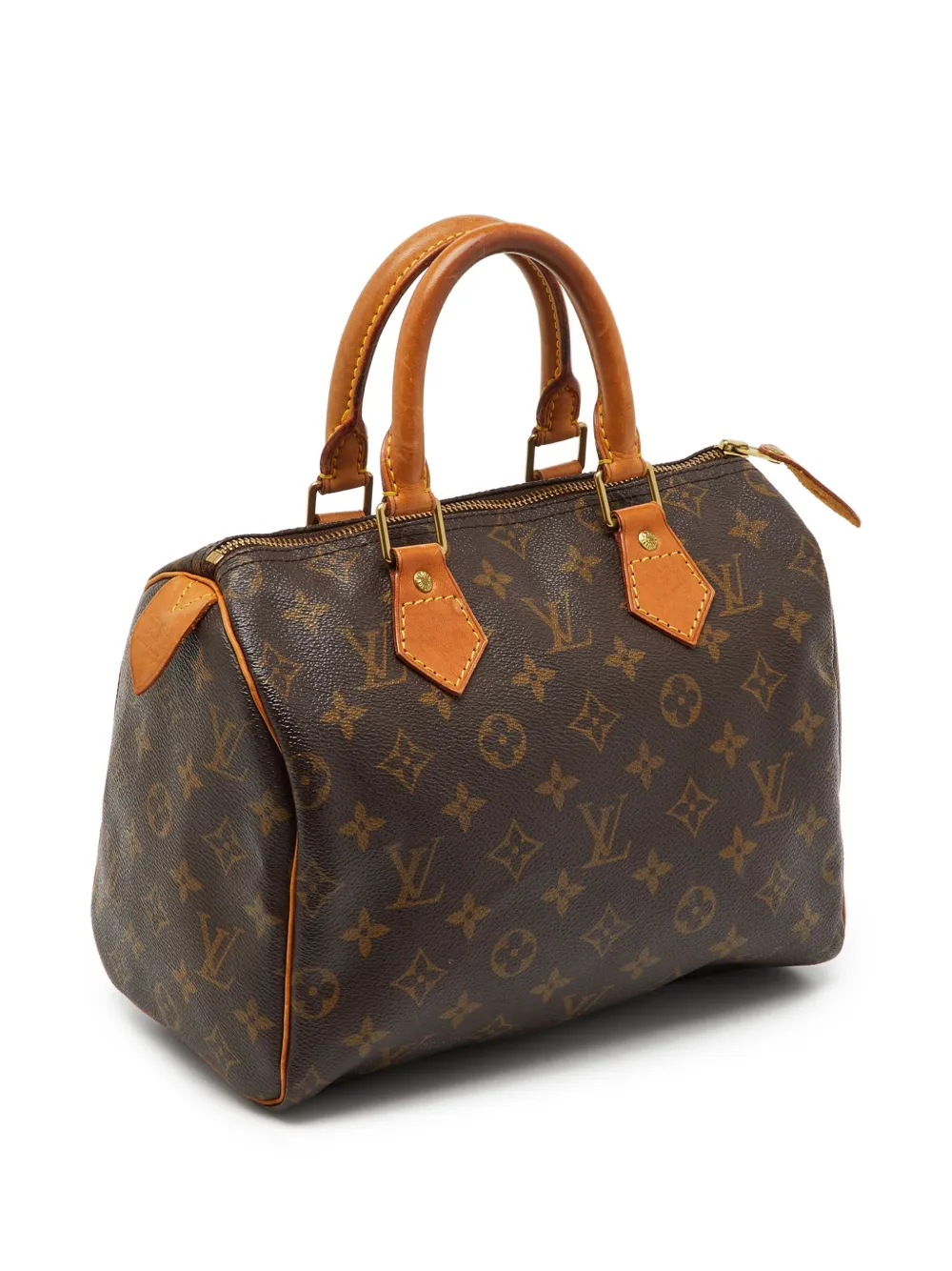 Louis Vuitton Pre-Owned 2000 25 Speedy monogram-canvas tote bag - Bruin