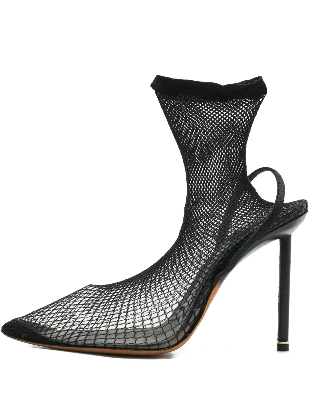 Pre-Owned Alexander Wang Caden knit slingback boots - Schwarz