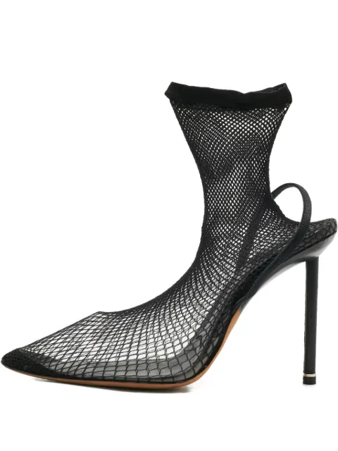 Pre-Owned Alexander Wang Caden knit slingback boots