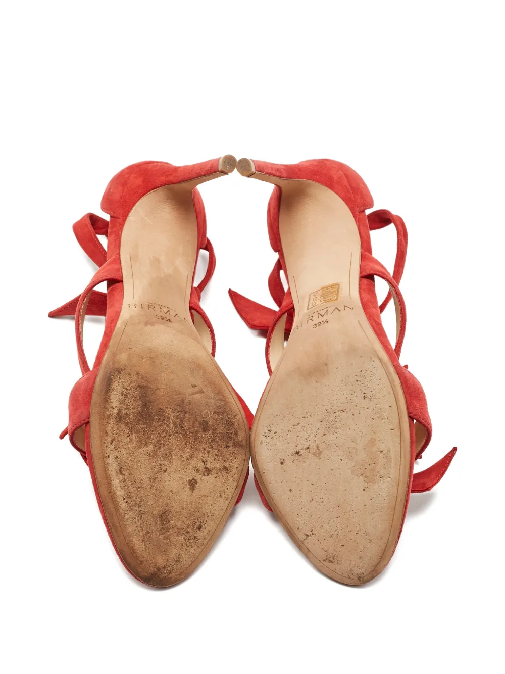 Alexandre Birman Clarita bow-detail sandals - Rood