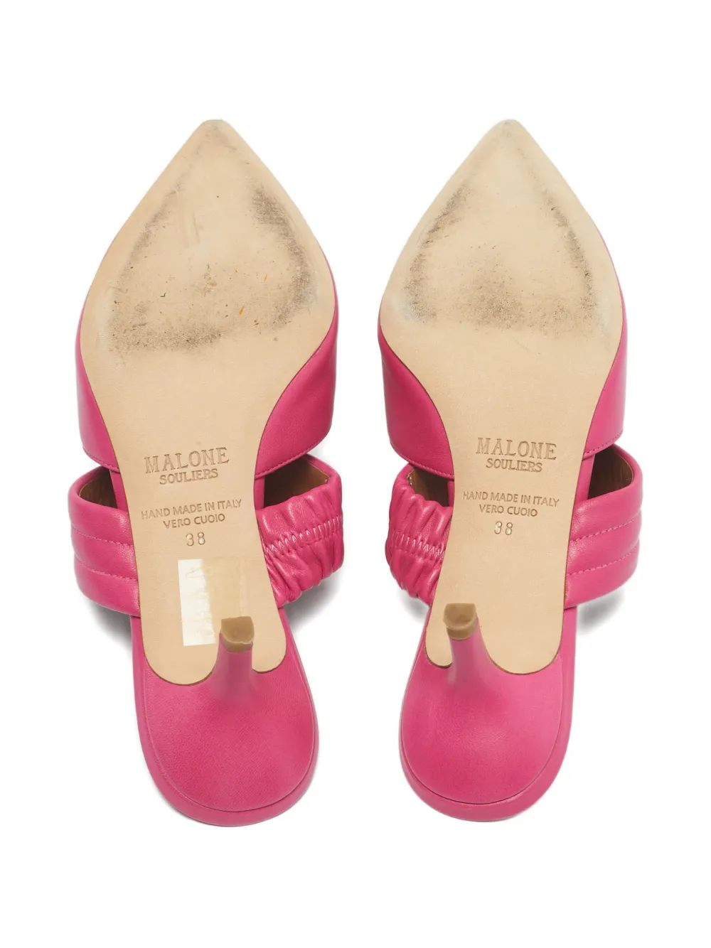 Malone Souliers Maisie sculpted mules - Roze