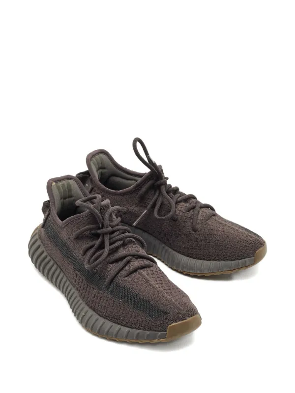 Adidas Yeezy Boost 350 V2 Cinder Knit Sneakers | Brown | FARFETCH
