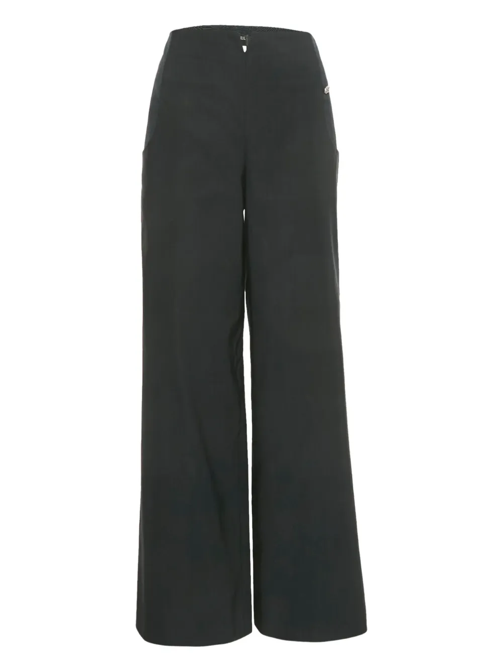 CHANEL Pre-Owned cotton trousers - Nero