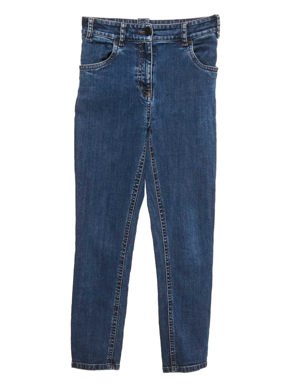 Pre-owned Prada Tight-fit Jeans In Blue