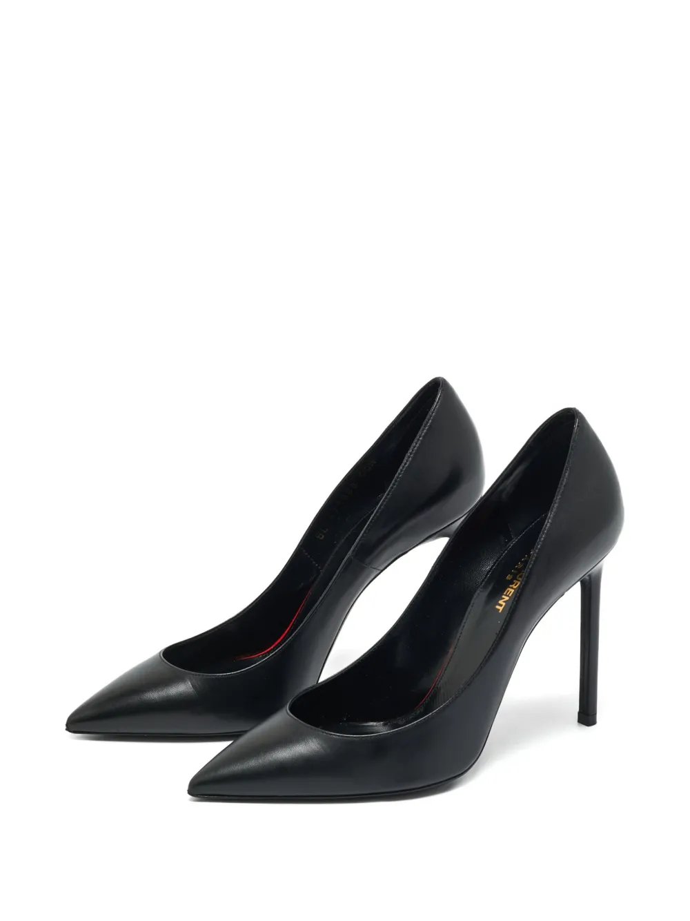 Saint Laurent Pre-Owned Anja leather pumps - Zwart