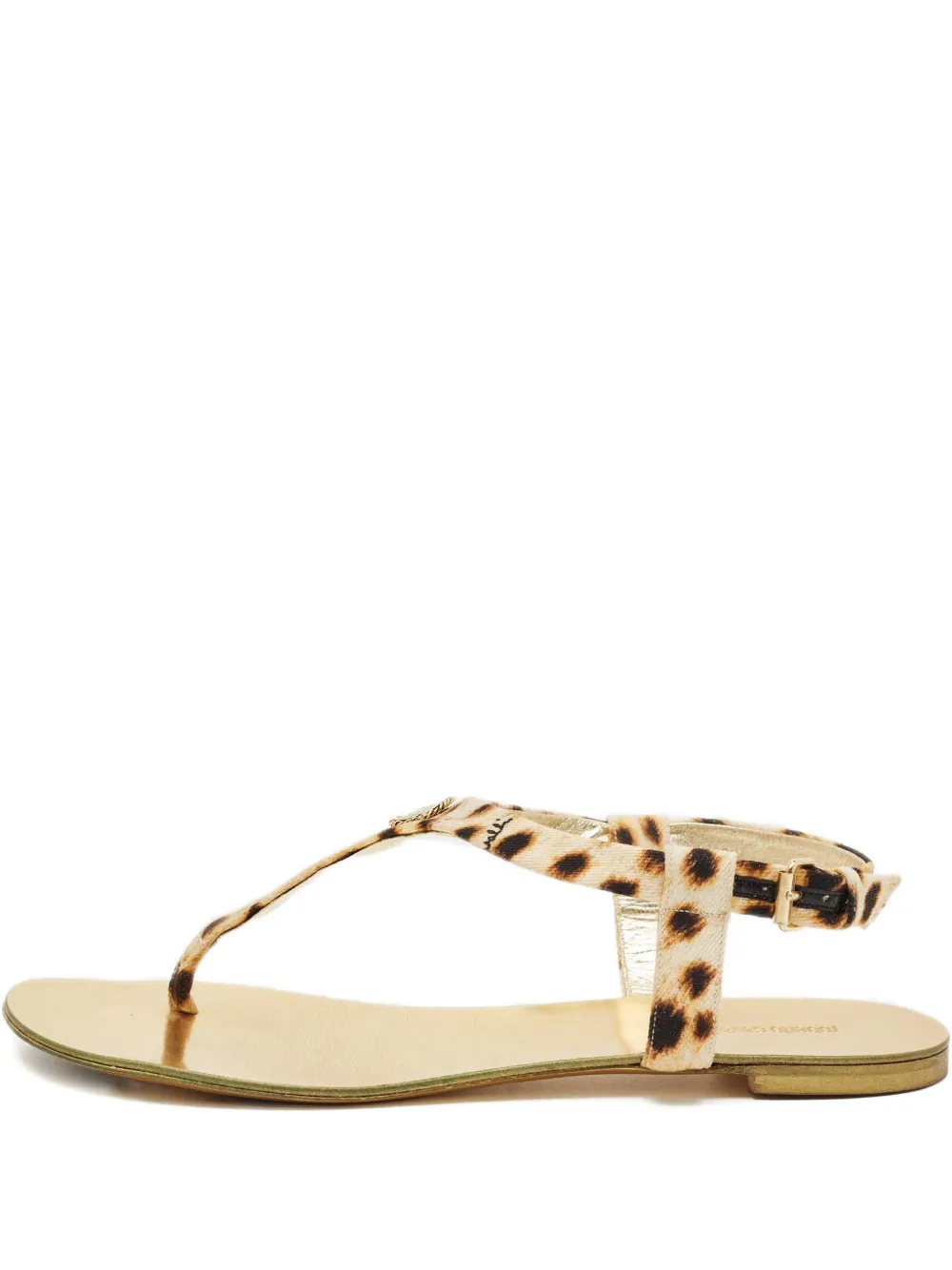 Roberto Cavalli thong sandals - Toni neutri