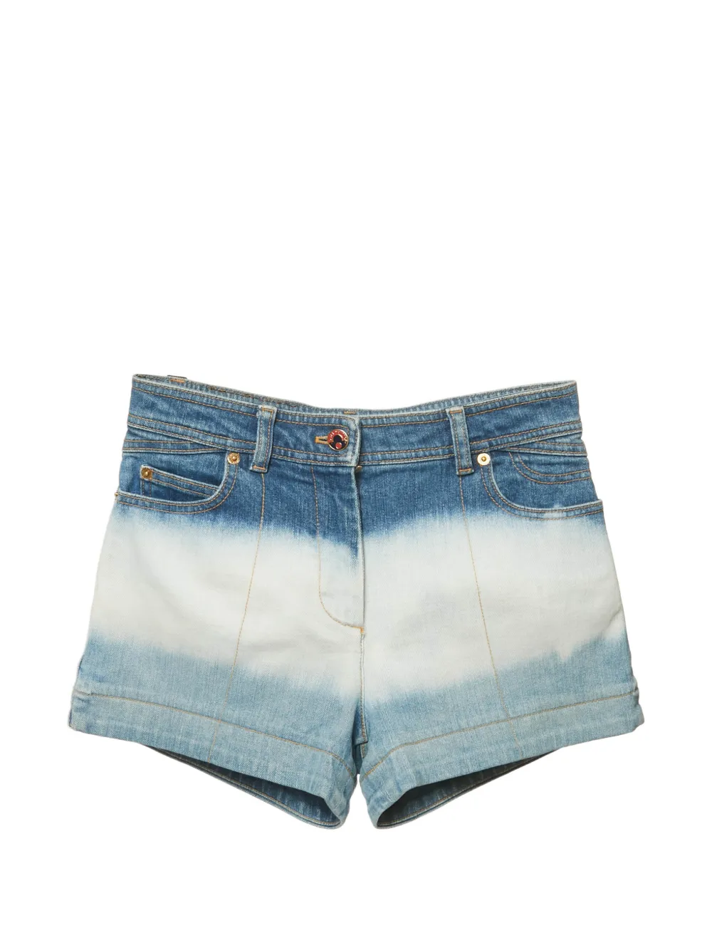 Louis Vuitton Pre-Owned tie-dye shorts - Blu