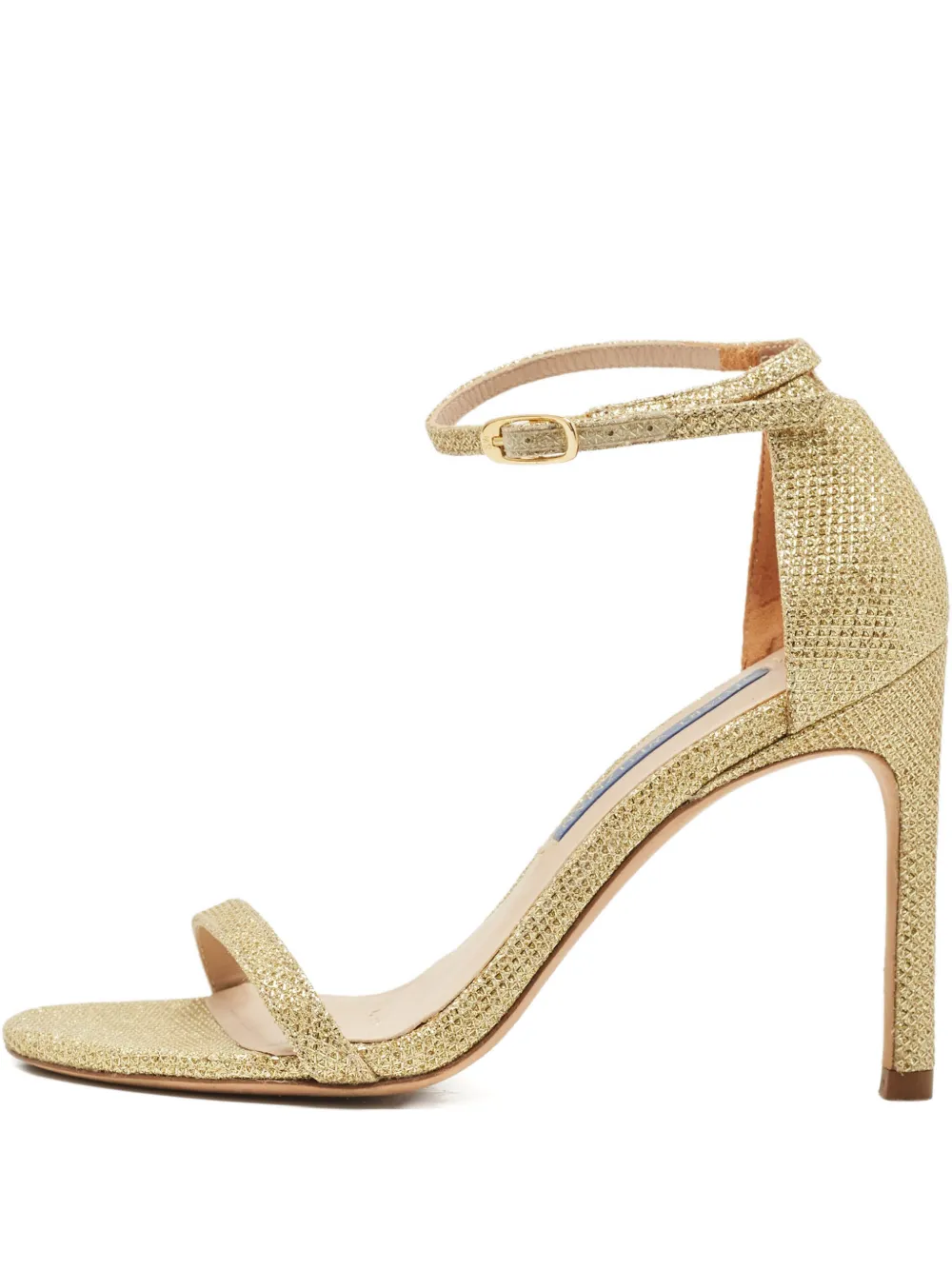 Stuart Weitzman glitter-embellishment sandals - Oro