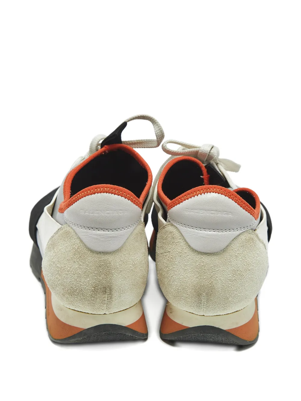 Balenciaga Pre-Owned lace-up sneakers - Beige