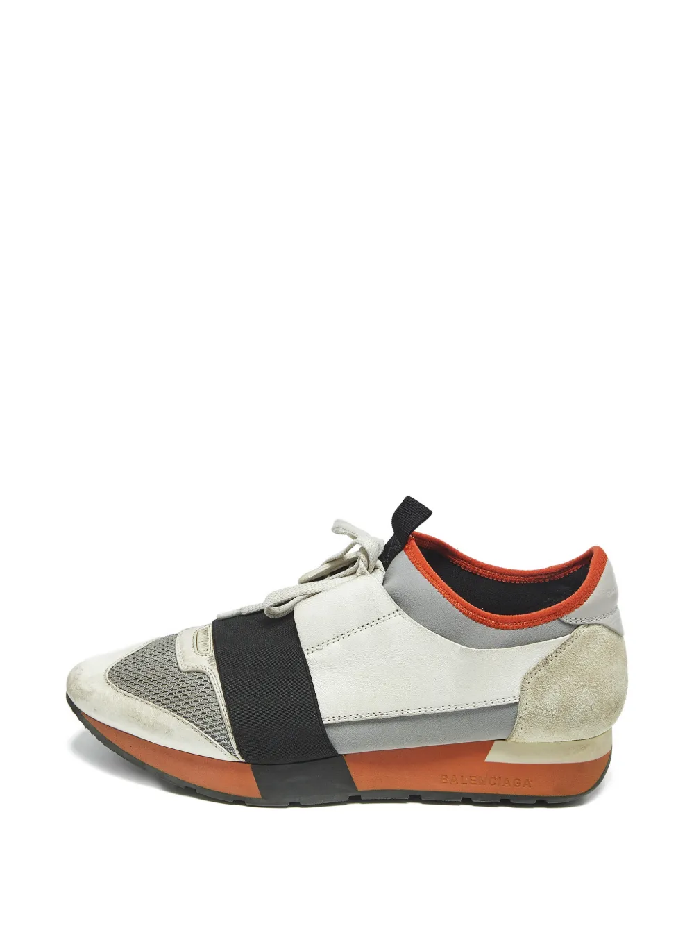 Balenciaga Pre-Owned lace-up sneakers - Nude