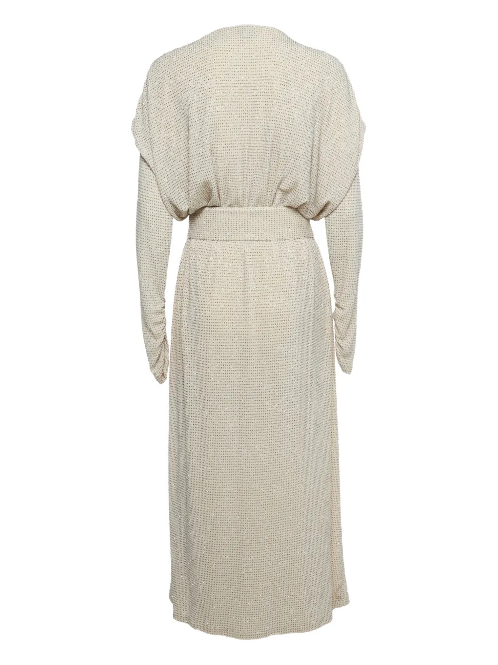 Just Cavalli belted maxi dress - Beige