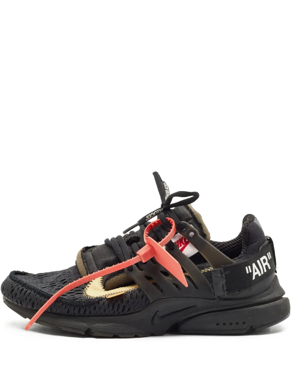 Nike X Off-White Air Presto lace-up sneakers - Schwarz