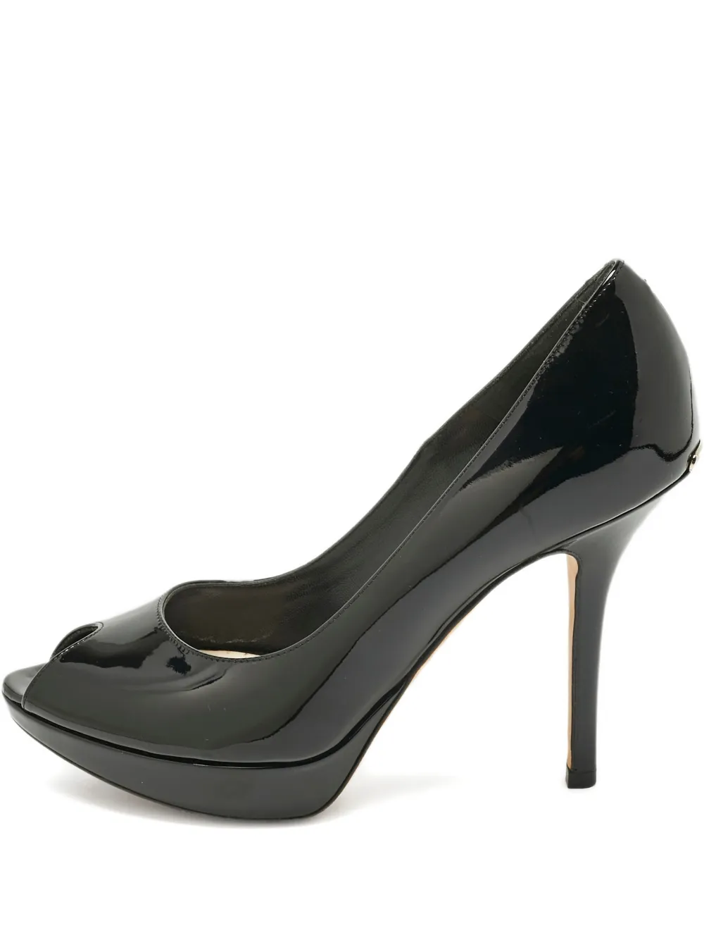 Christian Dior Pre-Owned Miss Dior peep-toe platform pumps - Nero