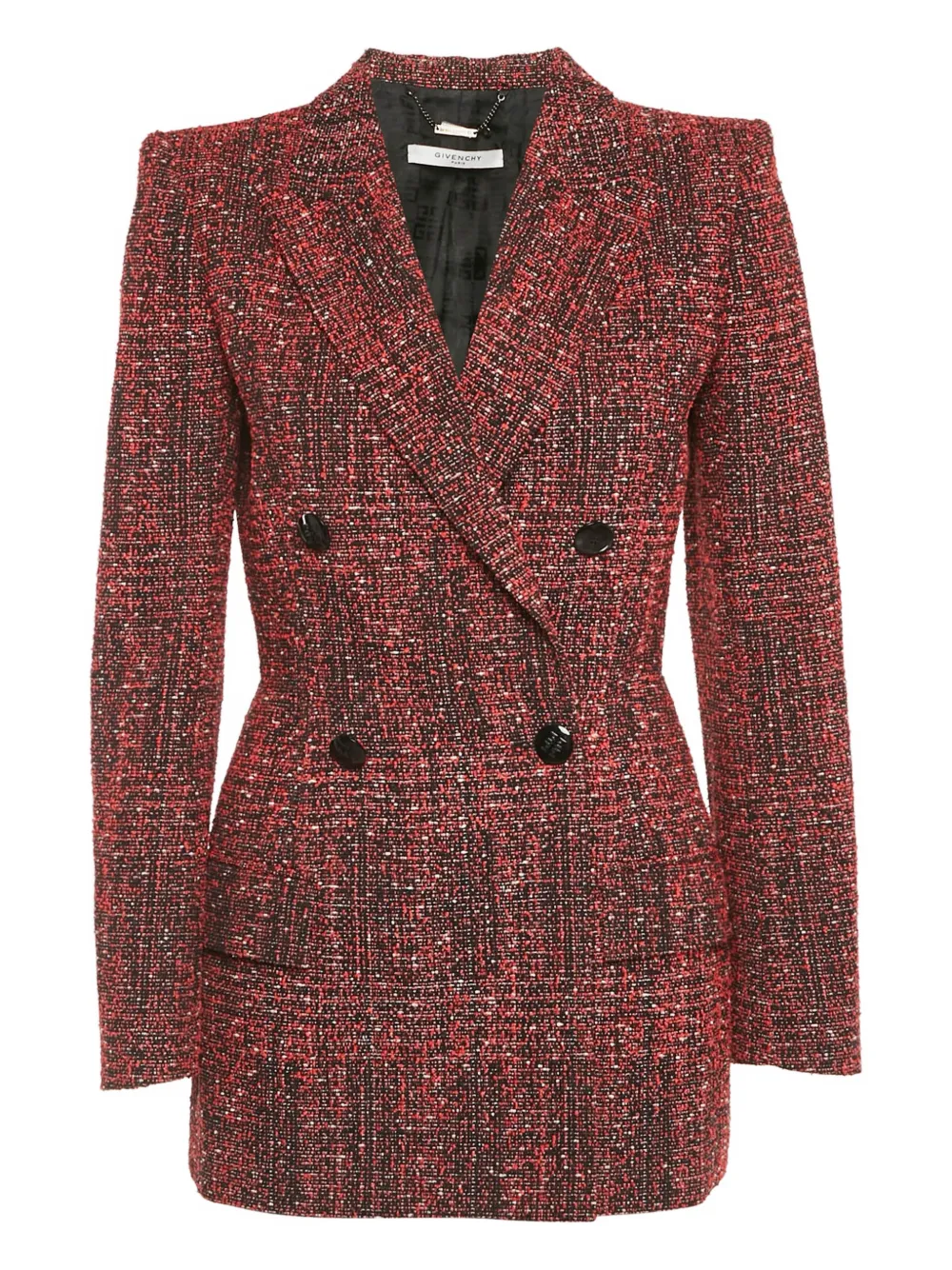 Givenchy Pre-Owned blazer de tweed con doble botonadura | rojo | Image 1