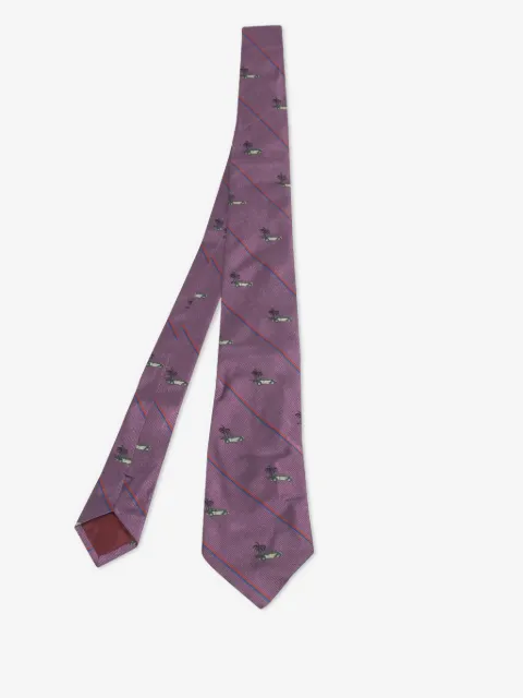 BOSS patterned tie