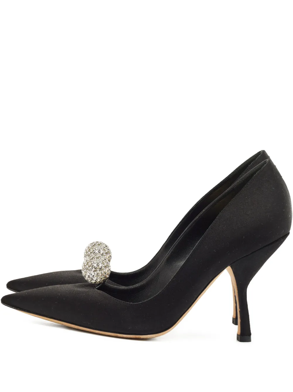 Christian Dior Pre-Owned Comete crystal-embellished pumps - Schwarz