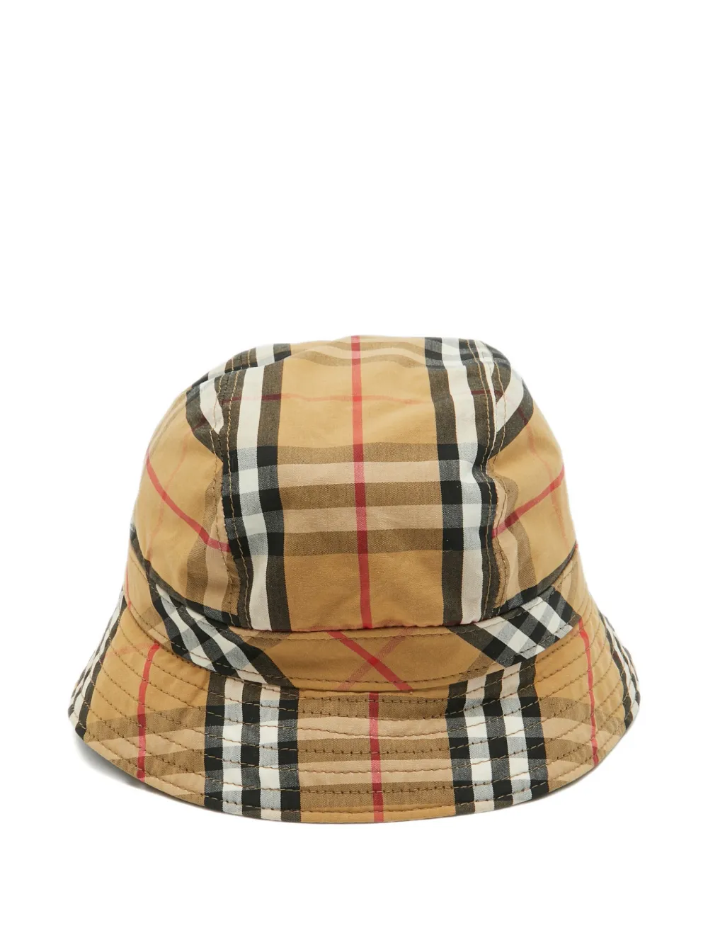 Burberry Pre-Owned check bucket hat - Toni neutri