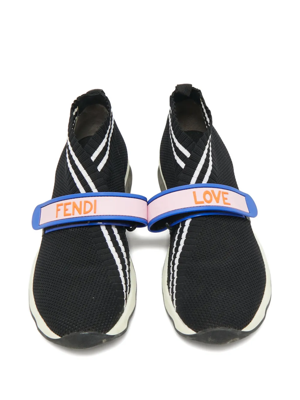 Fendi Pre-Owned Rockoko sneakers - Zwart