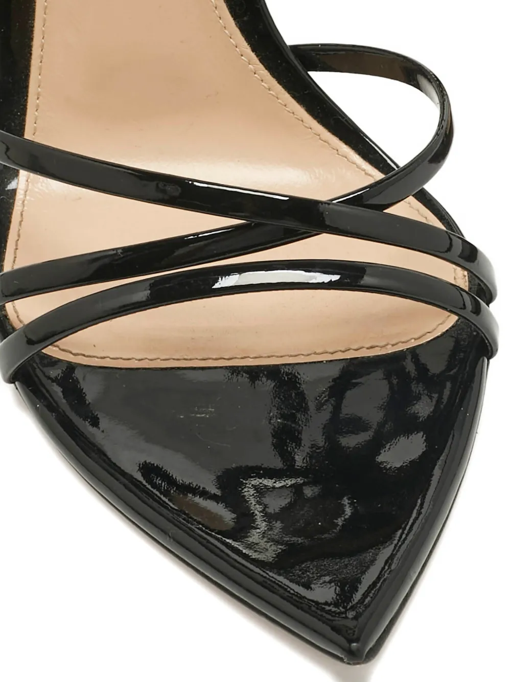 Gianvito Rossi Kim leather sandals - Zwart