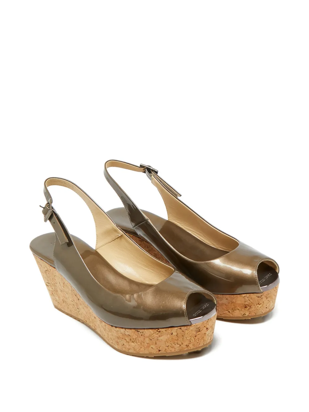 Jimmy Choo Pre-Owned Prova wedge sandals | Image 2