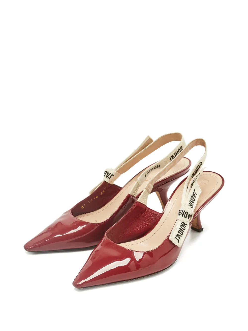 Christian Dior Pre-Owned pointed-toe pumps - Rood
