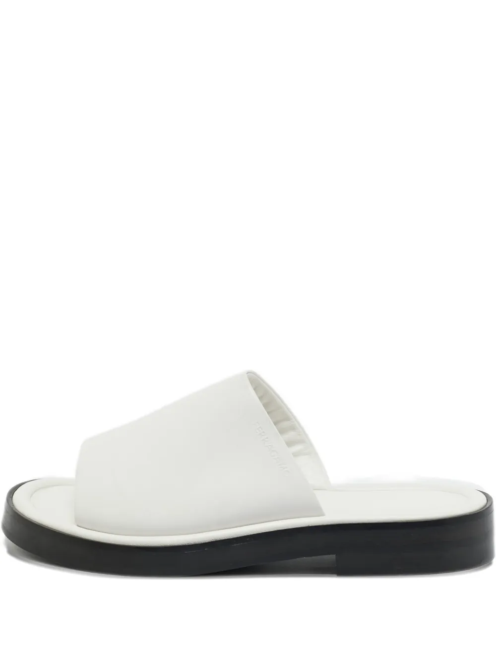 Ferragamo Pre-Owned Sandali Giunone con suola piatta - Bianco