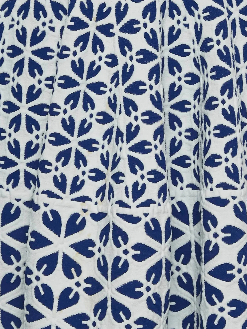 Alexander McQueen Pre-Owned Knit floral mini dress - Wit