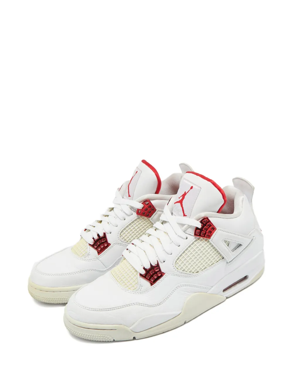 Jordan Air Jordan 4 Retro leather lace-up sneakers | Image 2