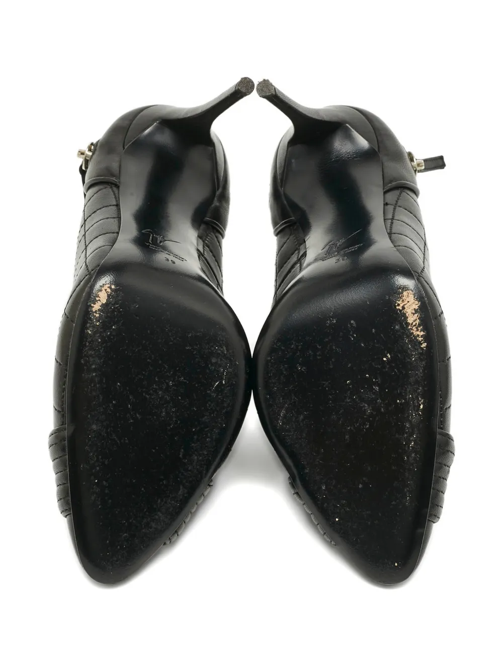 Giuseppe Zanotti olinda quilted pumps - Zwart