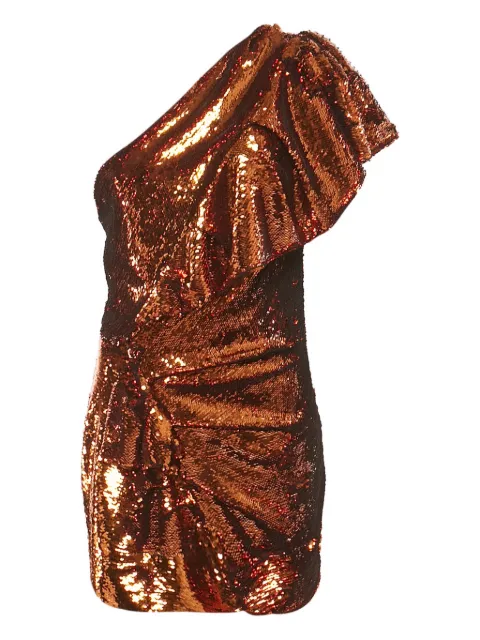 Alexandre Vauthier sequin-embellished one-shoulder dress