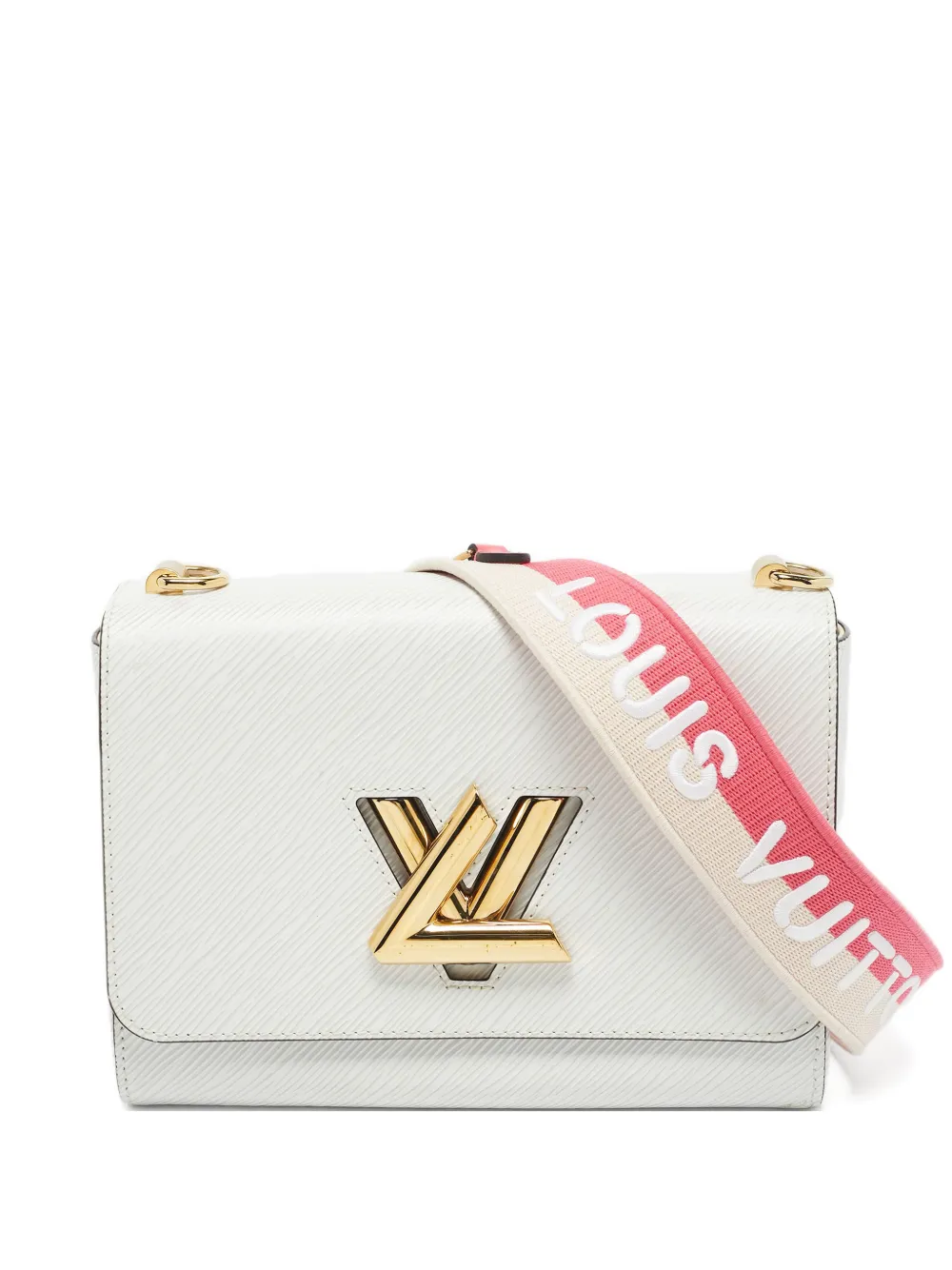 Louis Vuitton Pre-Owned Borsa a tracolla MM Twist - Bianco