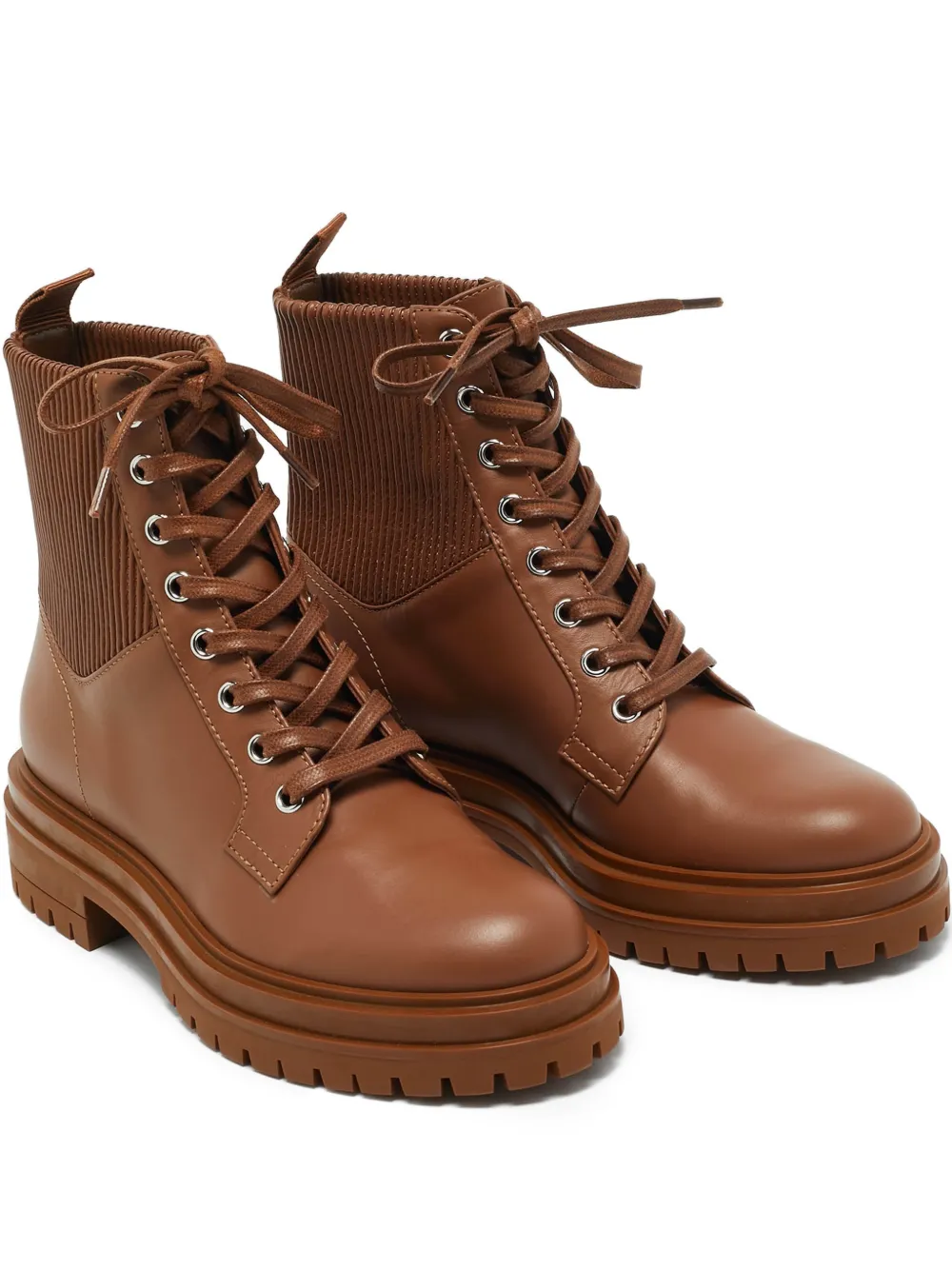 Gianvito Rossi Martis leather boots - Braun