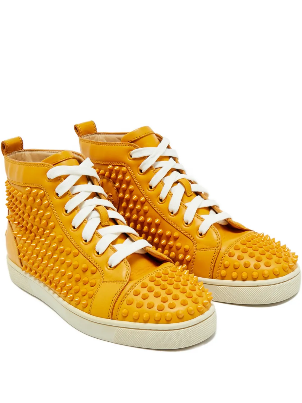Christian Louboutin Pre-Owned Louis Spikes sneakers - Giallo