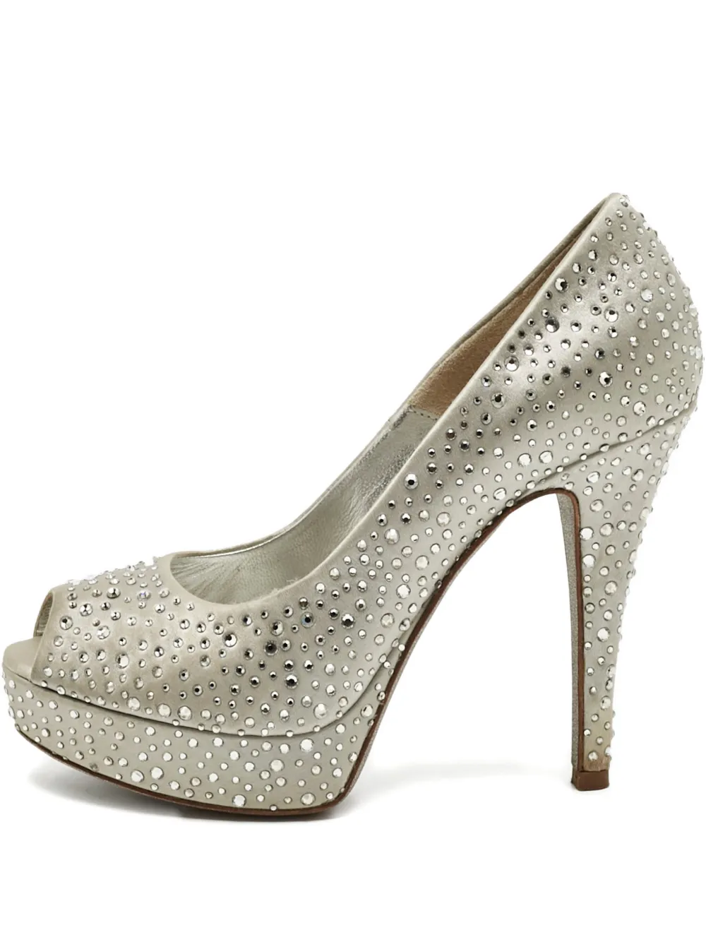 Loriblu embellished heeled pumps - Silber