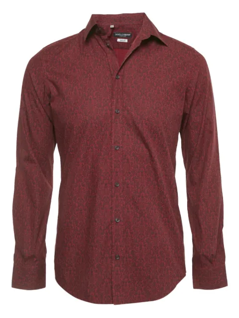 Dolce & Gabbana Pre-Owned chemise imprimée en coton