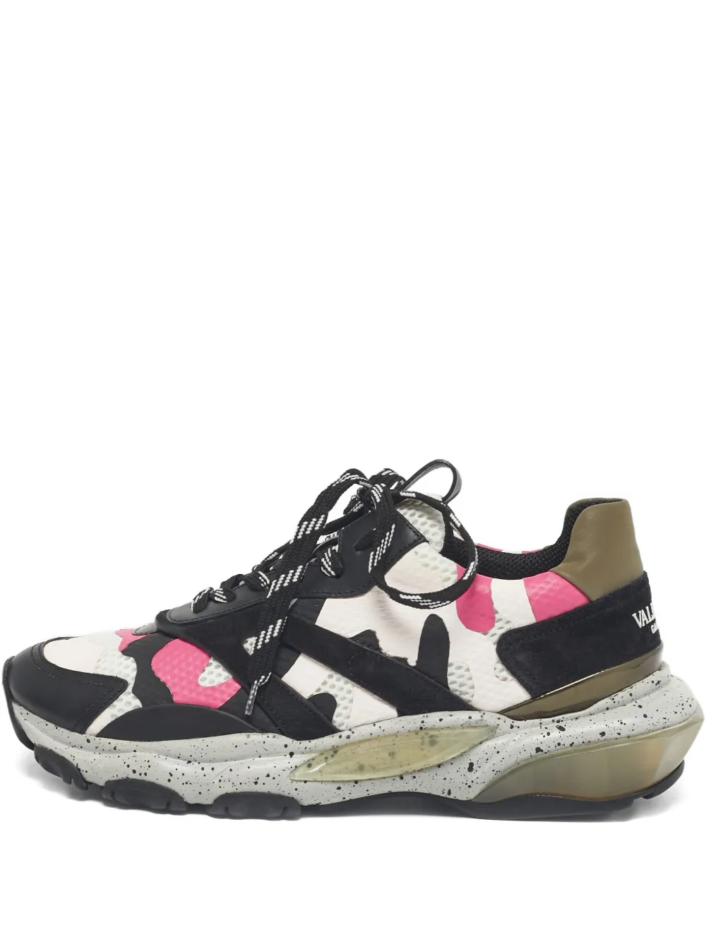 Valentino Garavani Pre-Owned Sneakers mit Camouflagemuster - Weiß