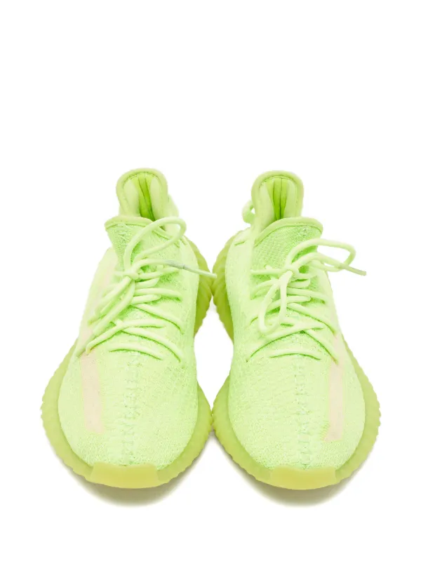 yeezys green glow